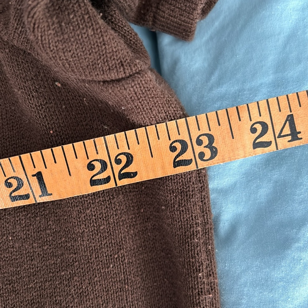 Liz Baker Woman Brown 2X Short Sleeved Sweater - Picture 7 of 7